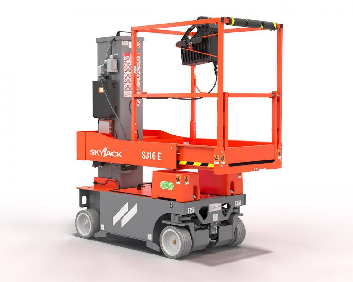 NEW SKYJACK SJ16E VERTICAL MAST PER...