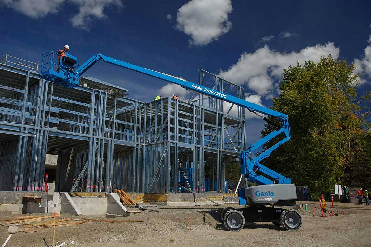 NEW GENIE Z-60 ELECTRIC ARTICULATING BOOM LIFT 48V