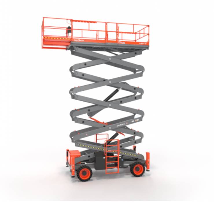 NEW SKYJACK SJ9664 RT ROUGH TERRAIN SCISSOR LIFT DIESEL
