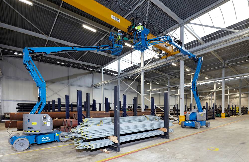 NEW GENIE Z-34/22N ELECTRIC ARTICULATING BOOM LIFT 48V