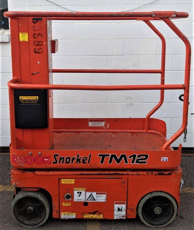 2478Cw Compact Snorkel TM12 Aerial Work Platform Lift 24v