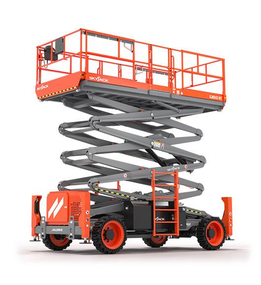 NEW SKYJACK SJ9243 RT ROUGH TERRAIN...