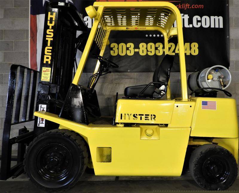 2590 HYSTER H50XL 5K PNEU 3STG SS L...