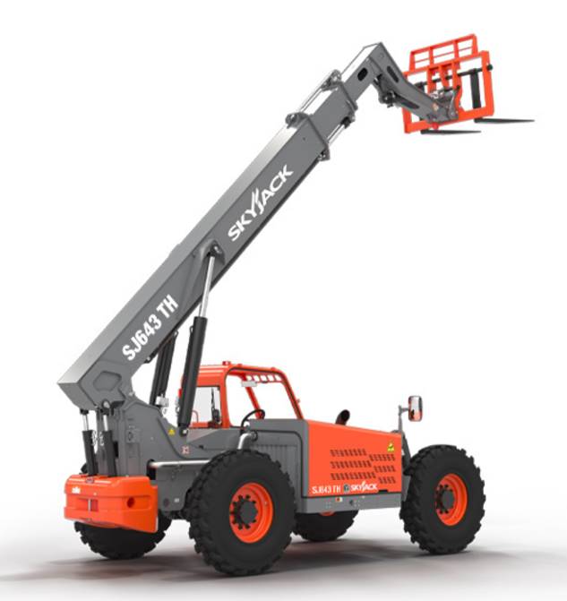 NEW SKYJACK SJ643 TH TELEHANDLER WI...