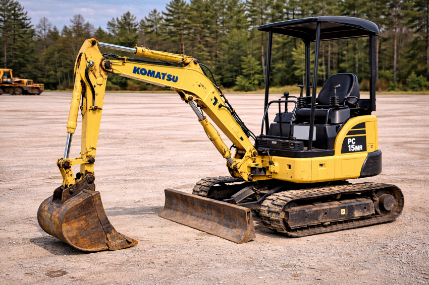2011 Komatsu PC15MR-1 Compact