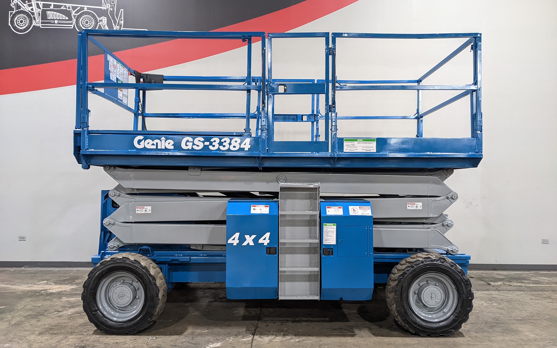 2012 GENIE GS3384RT - 123Forklift