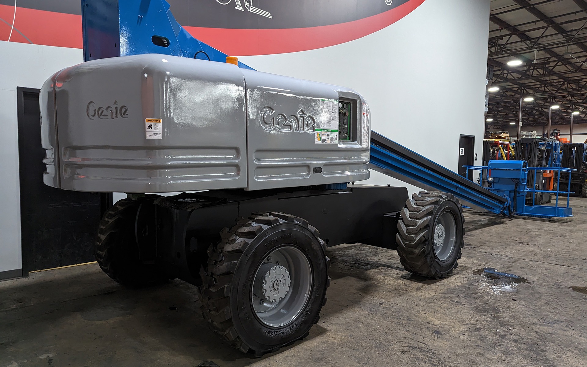 2000 GENIE S80 - 123Forklift