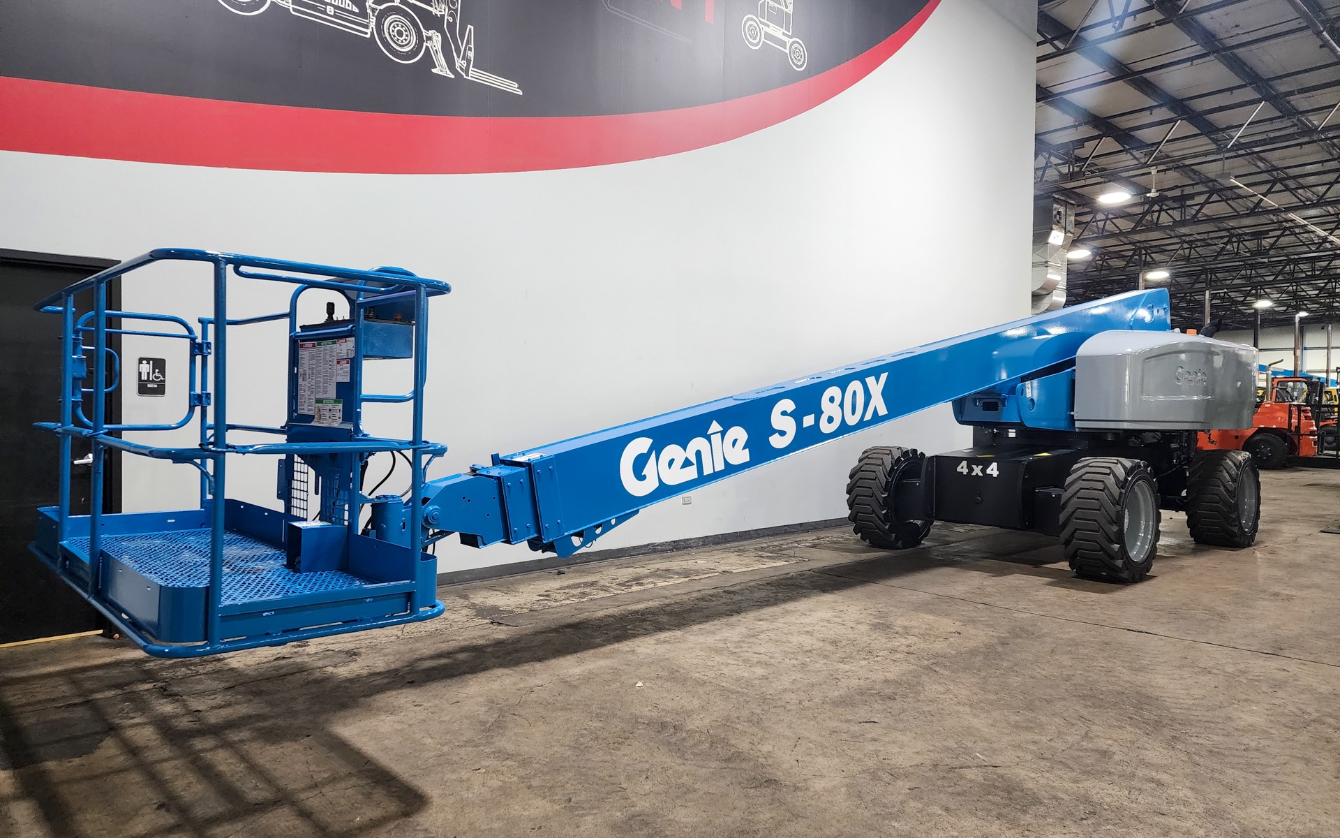 2012 GENIE S80X - 123Forklift