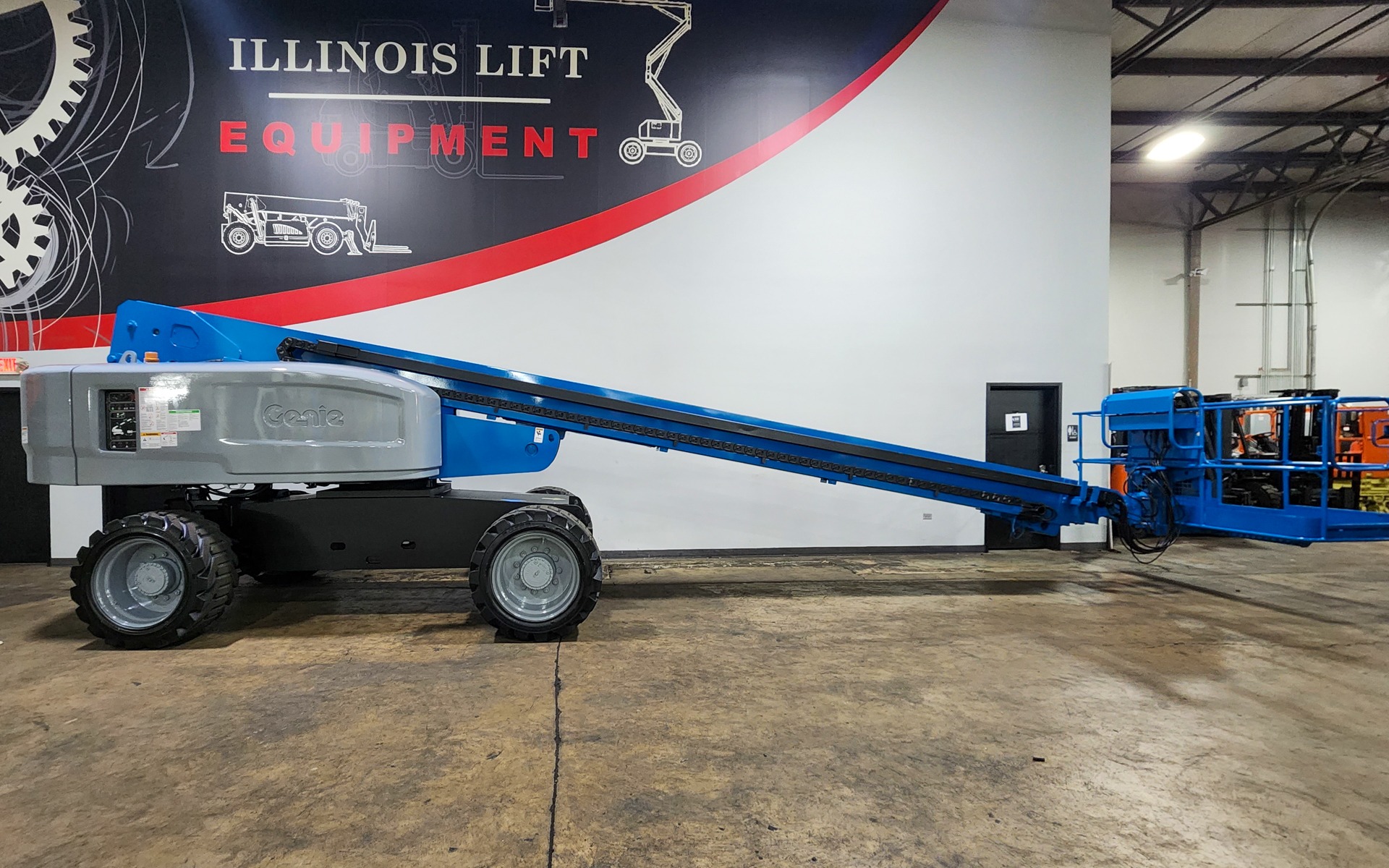 2012 GENIE S80X - 123Forklift