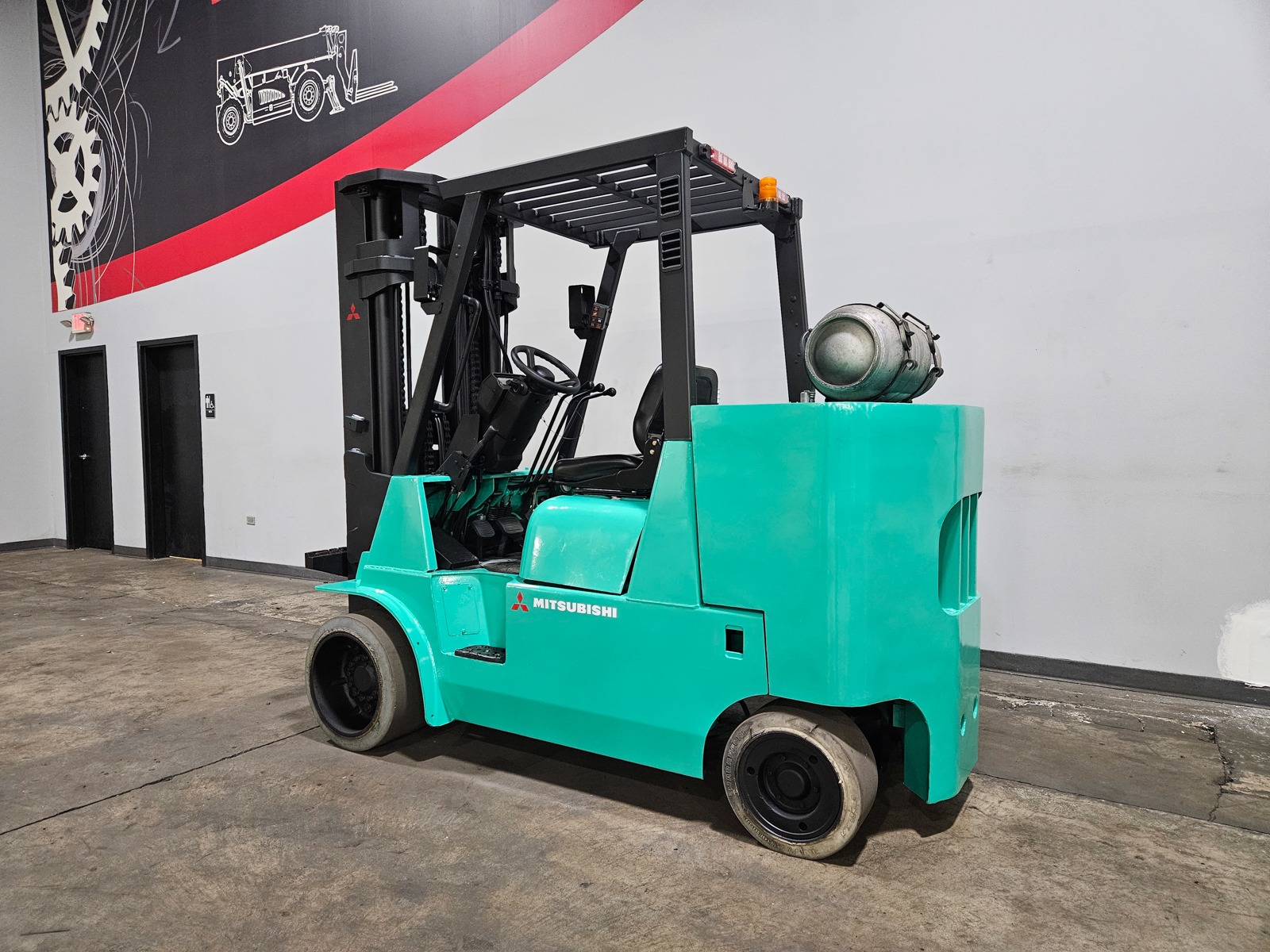 2017 MITSUBISHI FGC55K - 123Forklift