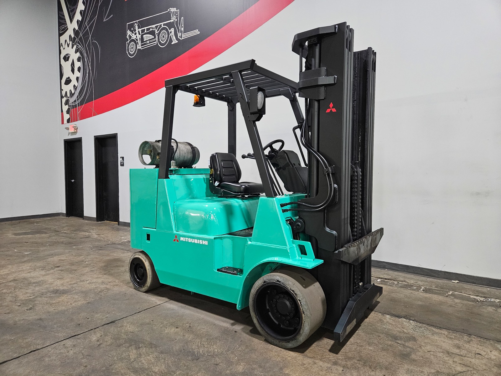 2017 MITSUBISHI FGC55K - 123Forklift