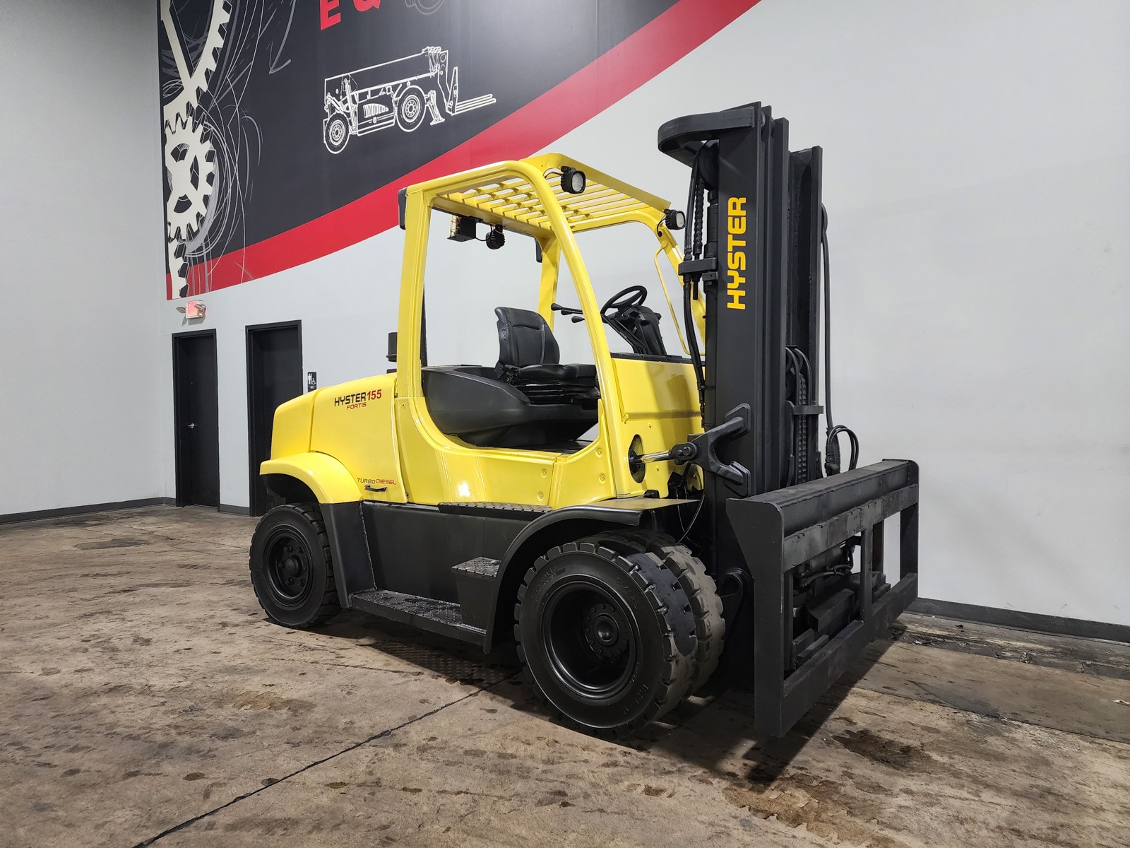 2011 HYSTER H155FT - 123Forklift