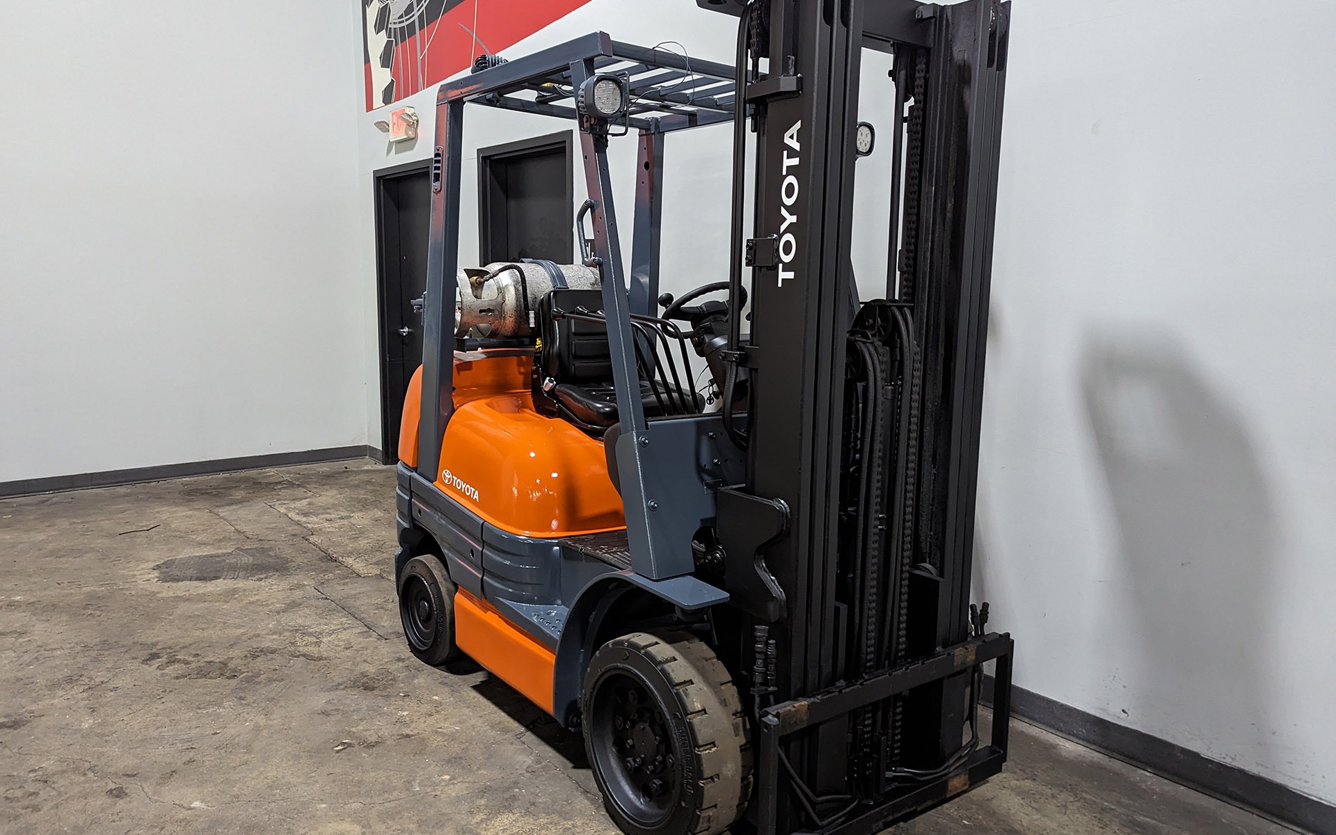 0 TOYOTA 6FGCU25 - 123Forklift