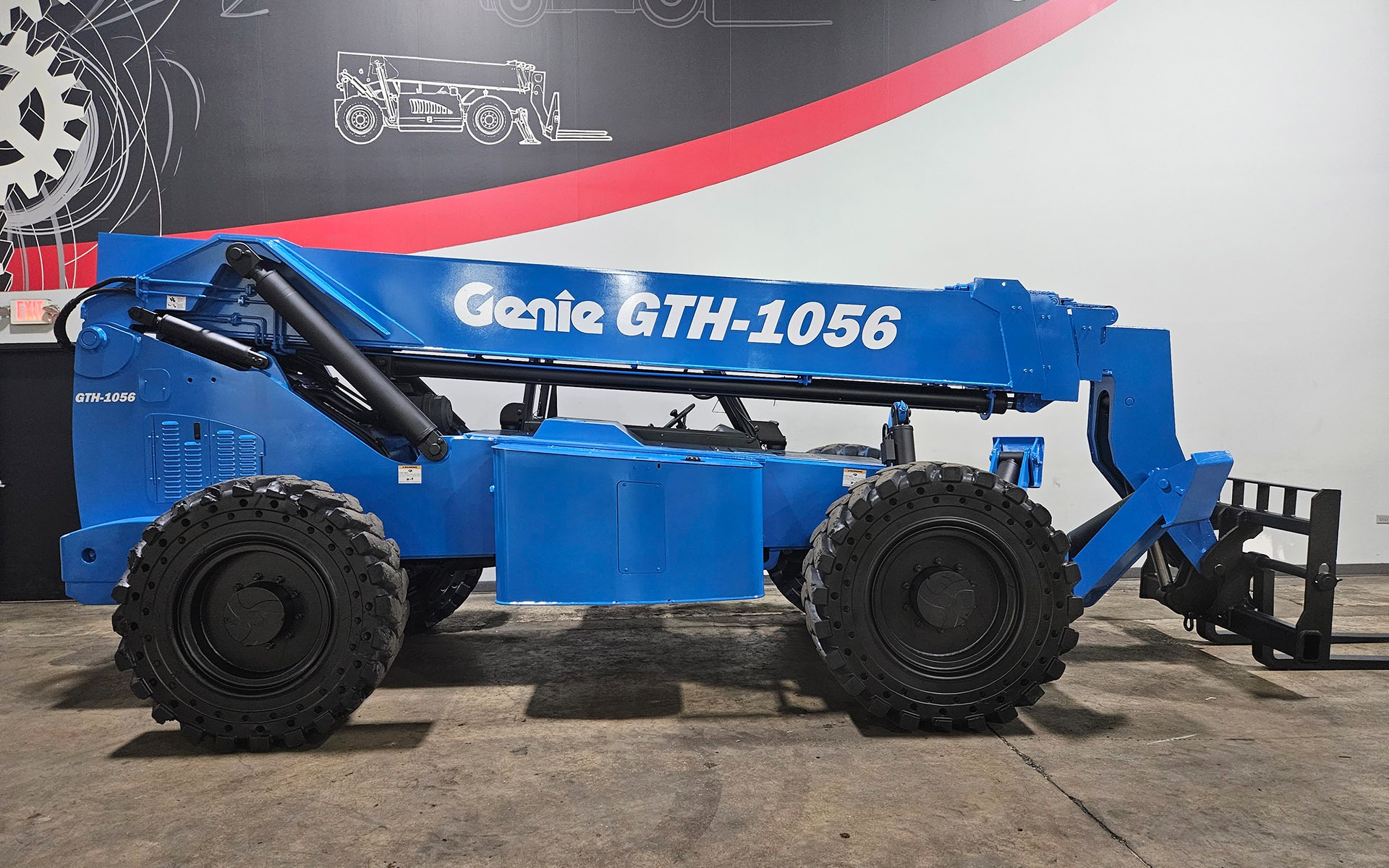 2016 GENIE GTH1056 - 123Forklift
