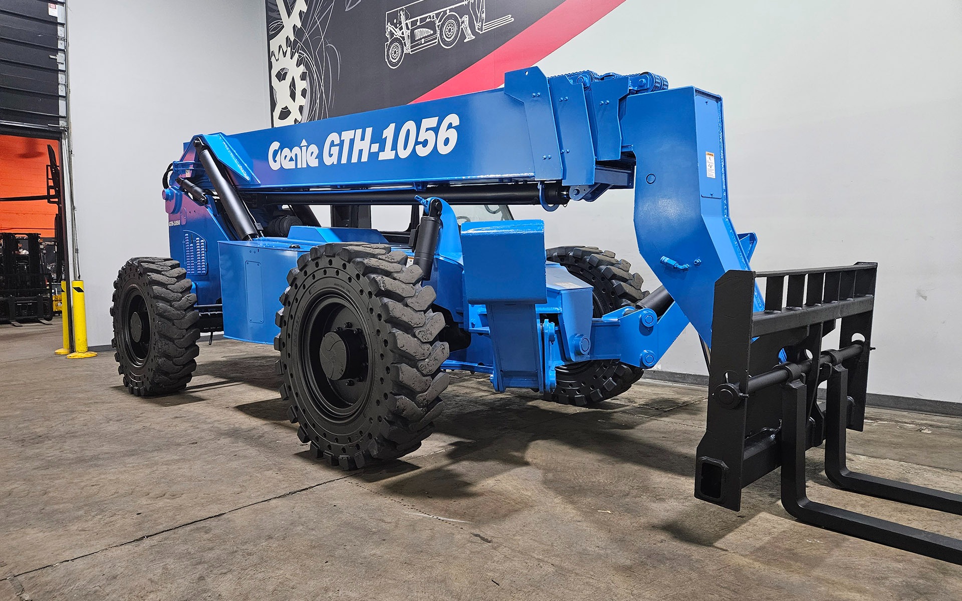 2016 GENIE GTH1056 - 123Forklift
