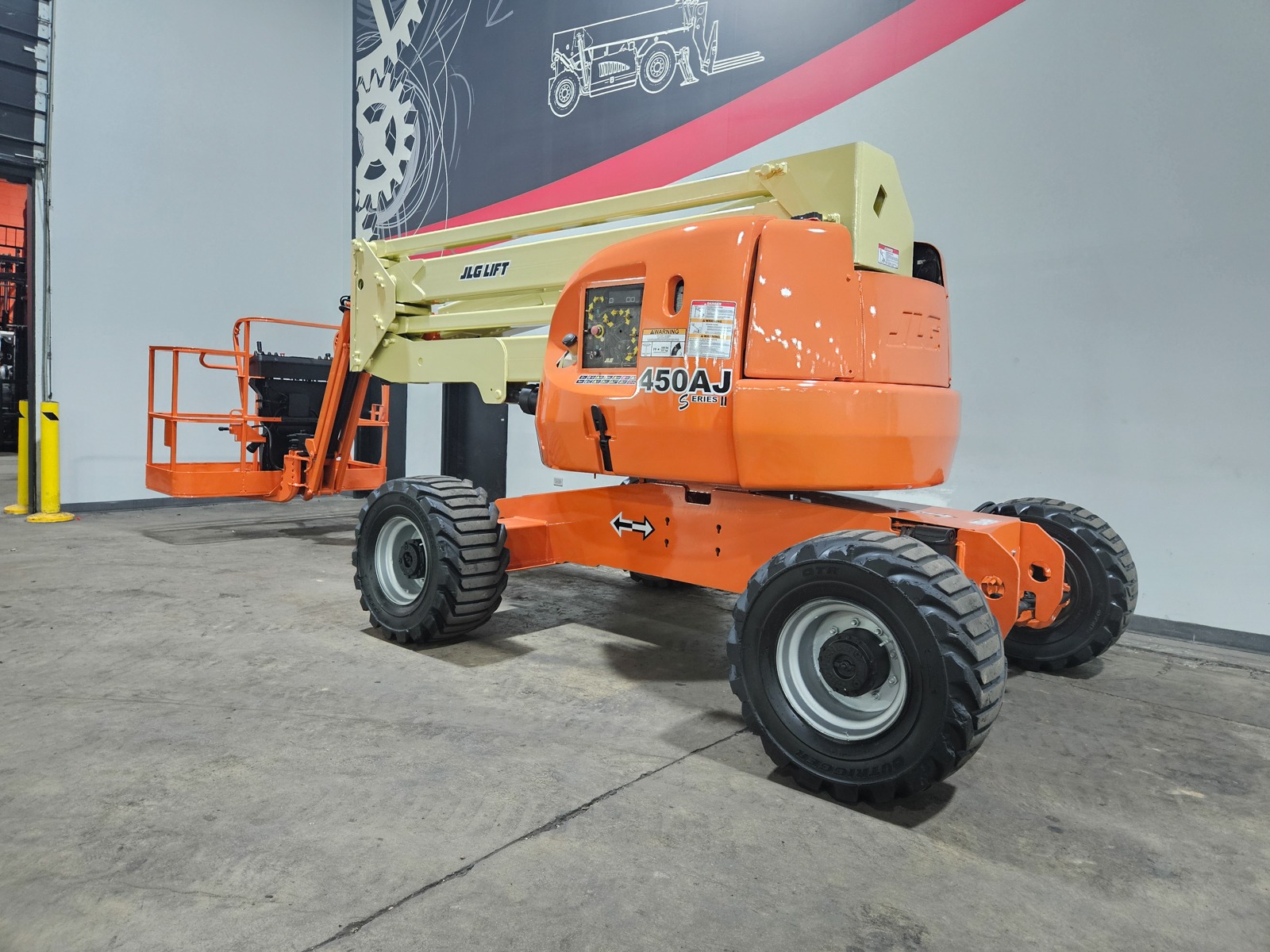 2015 JLG 450AJ - 123Forklift