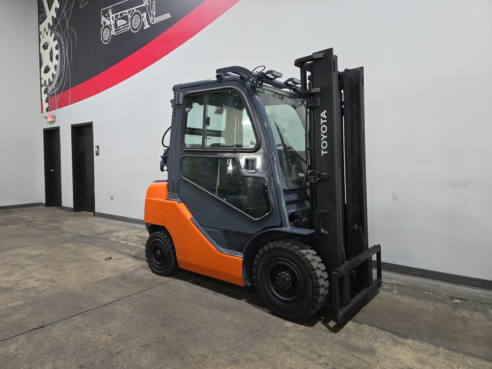 2016 TOYOTA 8FGU25 - 123Forklift