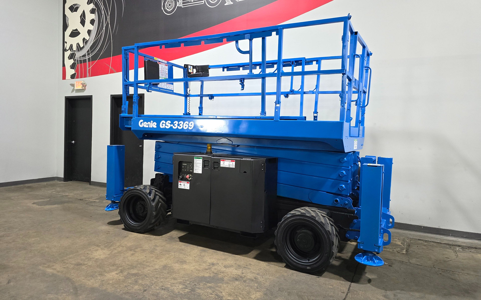 2014 GENIE GS3369RT - 123Forklift