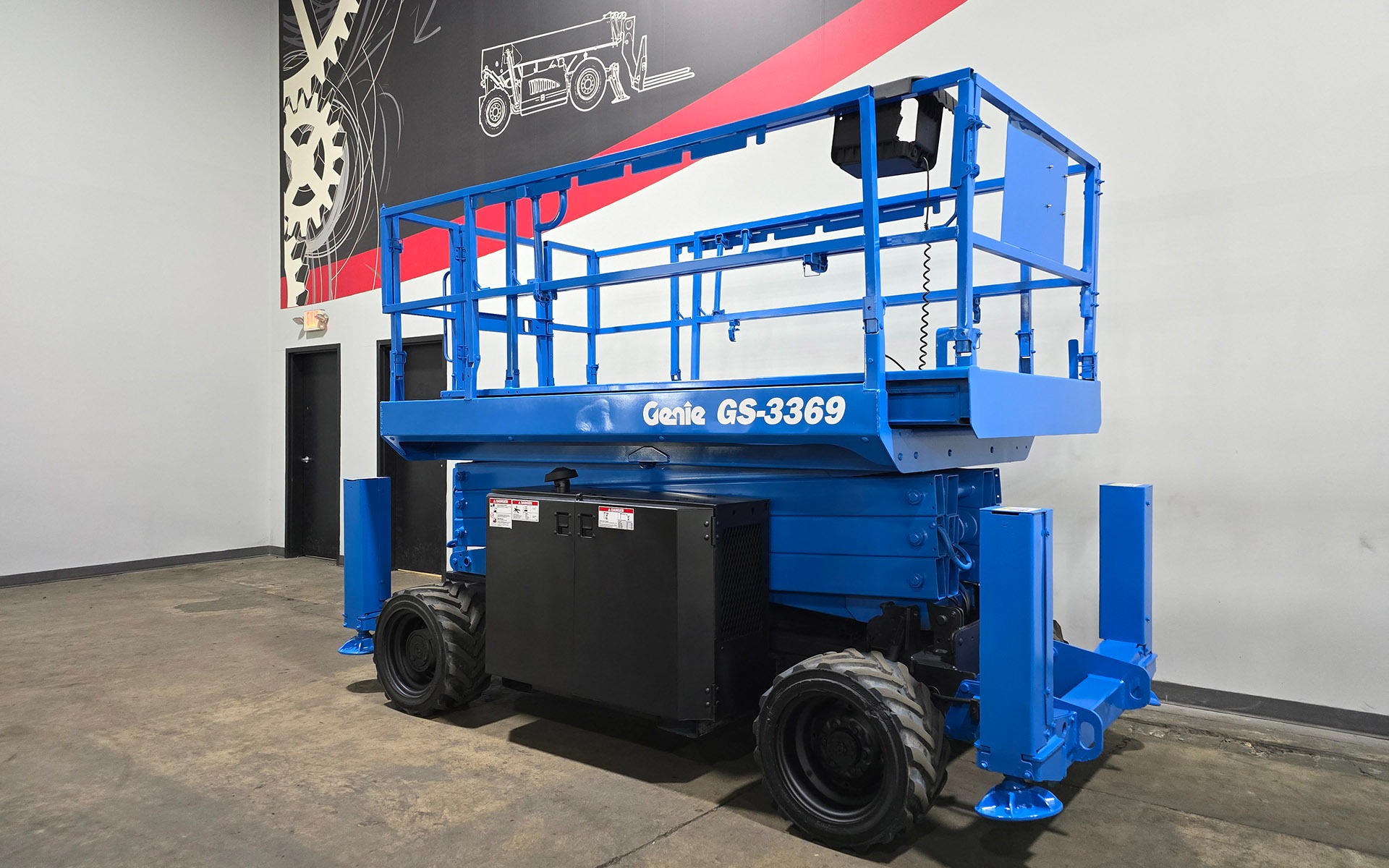 2014 GENIE GS3369RT - 123Forklift