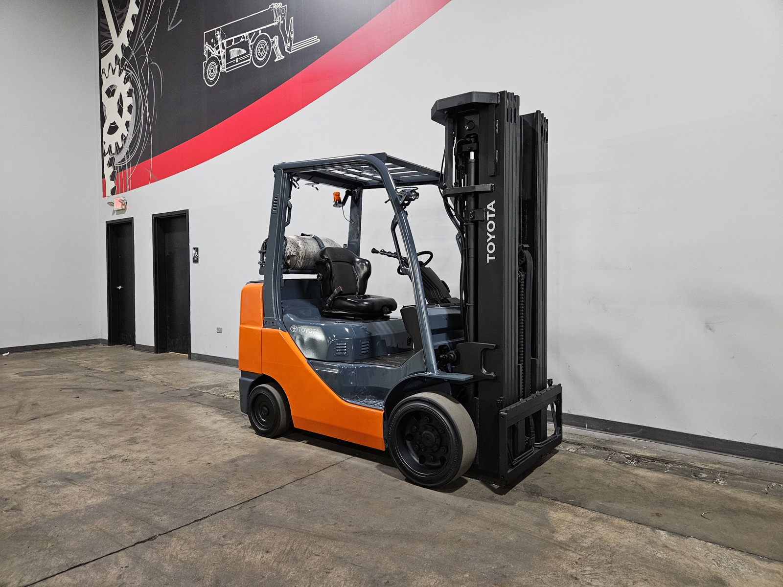 2018 TOYOTA 8FGCU30 - 123Forklift