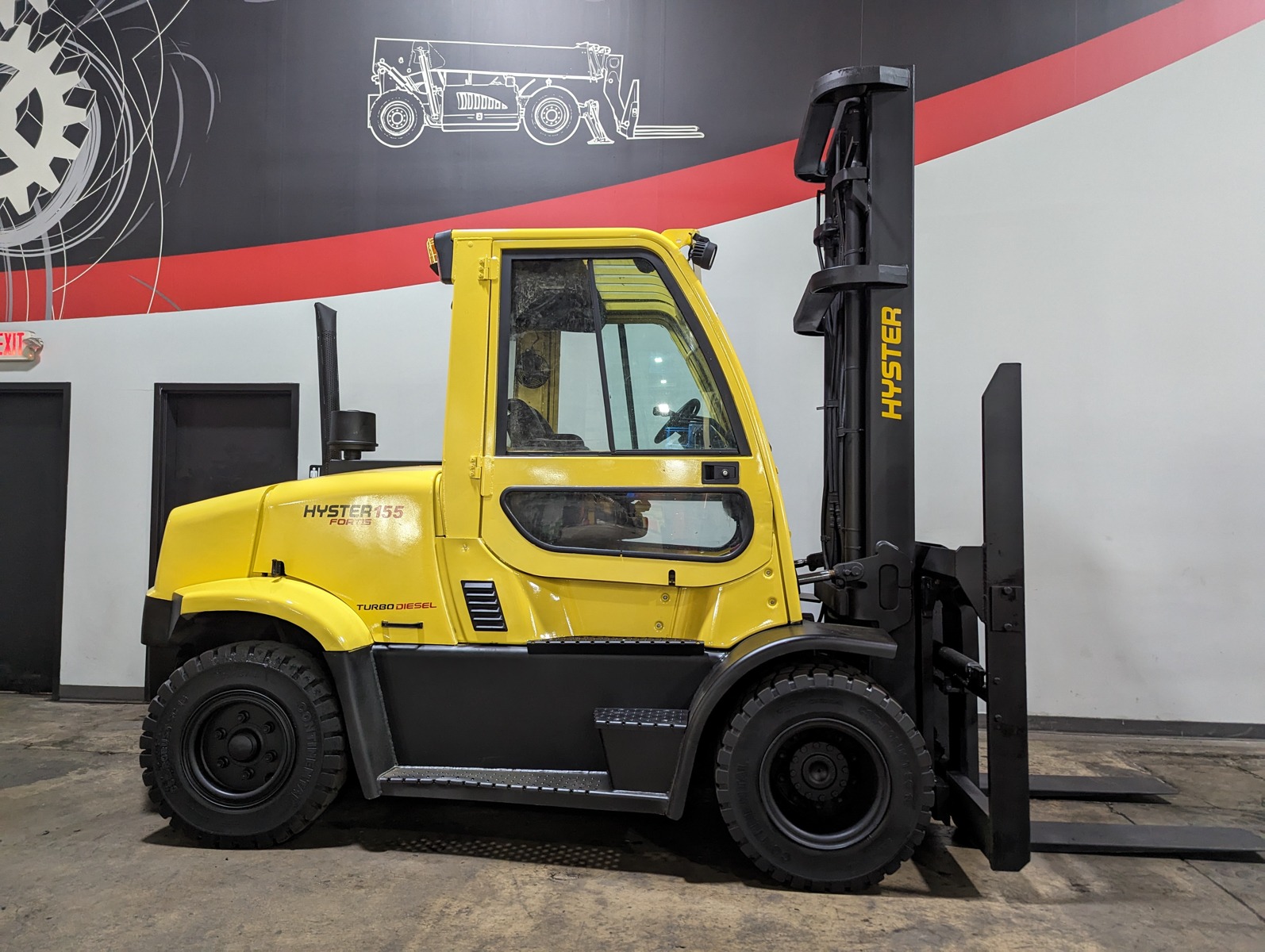2013 HYSTER H155FT - 123Forklift
