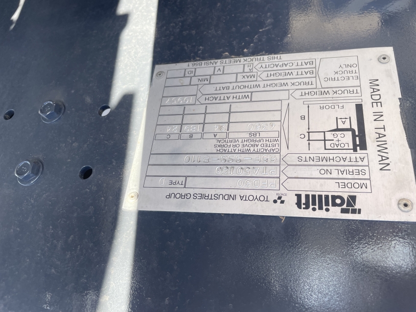 Tailift PFD30 - 123Forklift