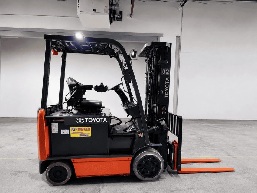 Toyota Electric 4-Wheeler Forklift ...
