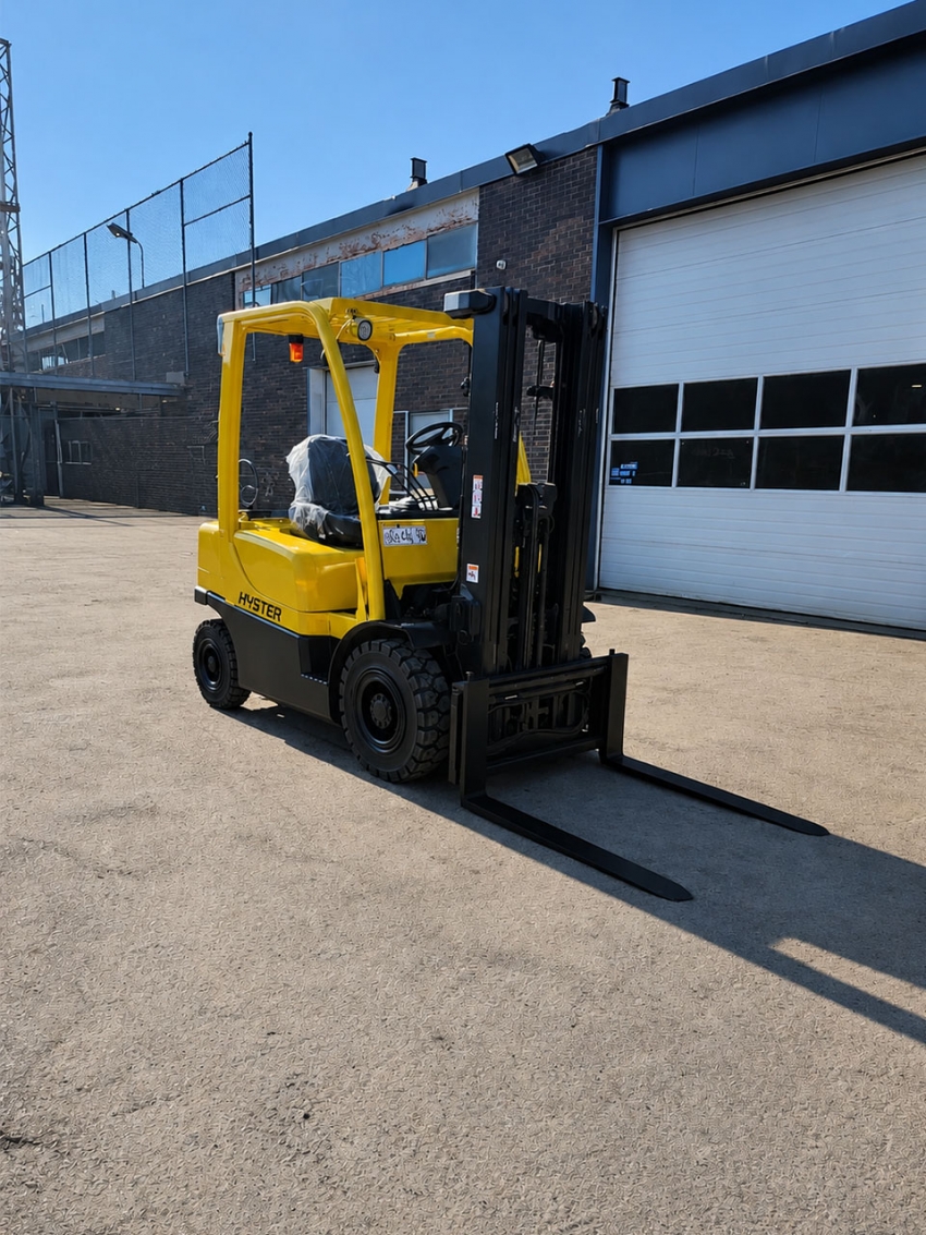 Hyster LPG Forklift with 4,000lbs Capacity – 3-stage Mast with Side-shift - 123Forklift