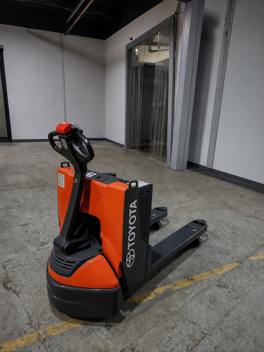 2021 Toyota Pallet Jack Walk-behind with 4,500lb Cap. Certified  - 123Forklift