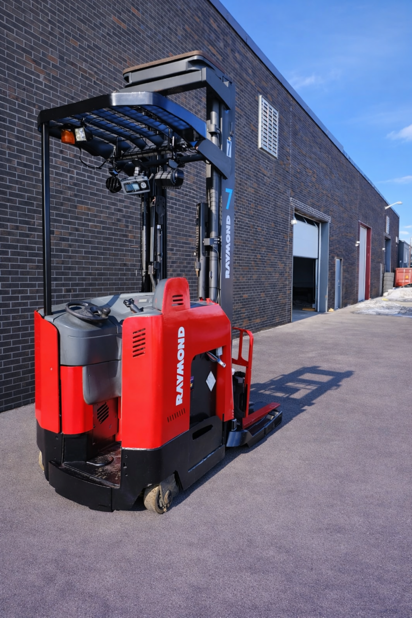Electric Raymond Deep Reach with 3,200 lbs Cap. - 123Forklift