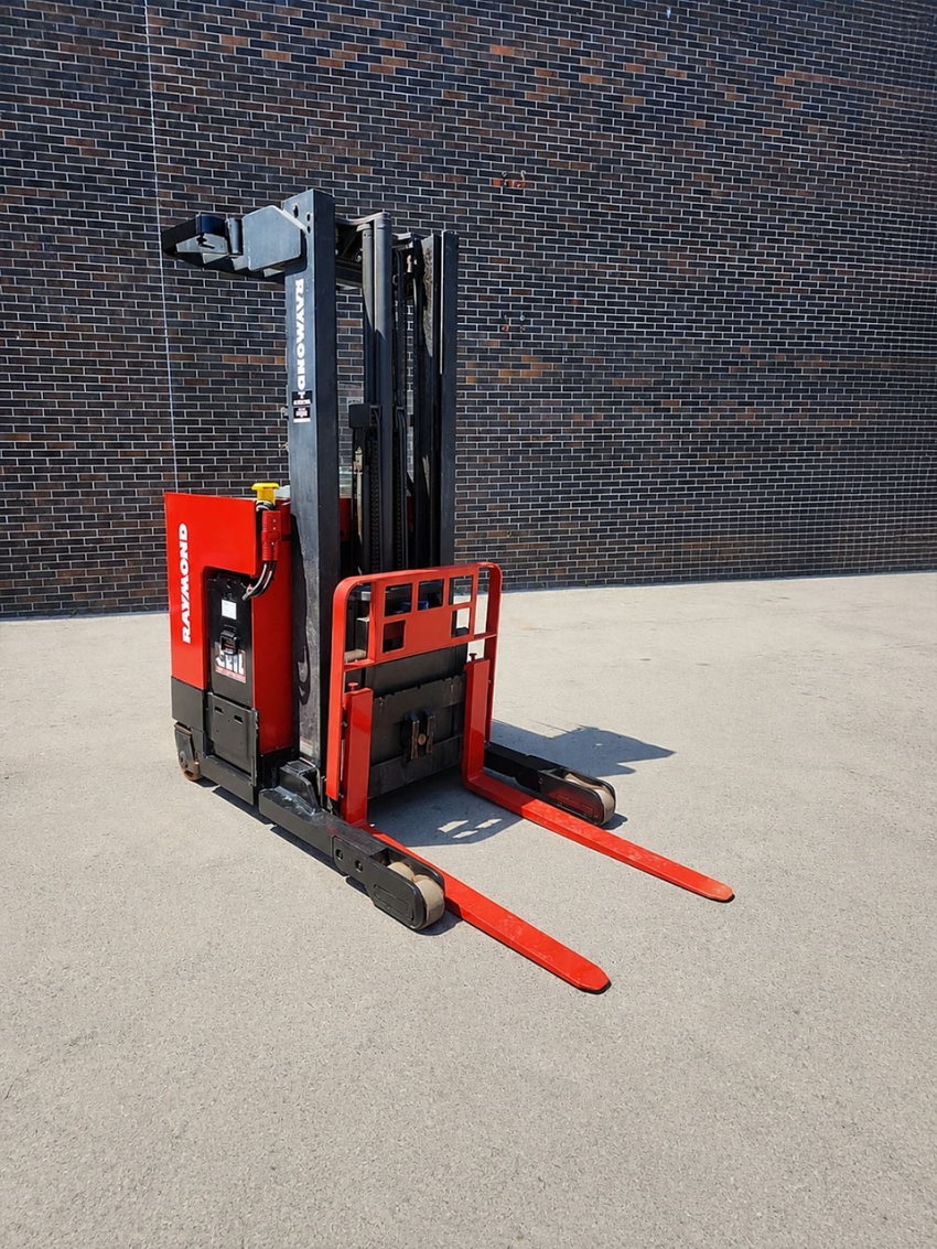 Raymond Electric Reach Forklift with 3,000lb Capacity - 204