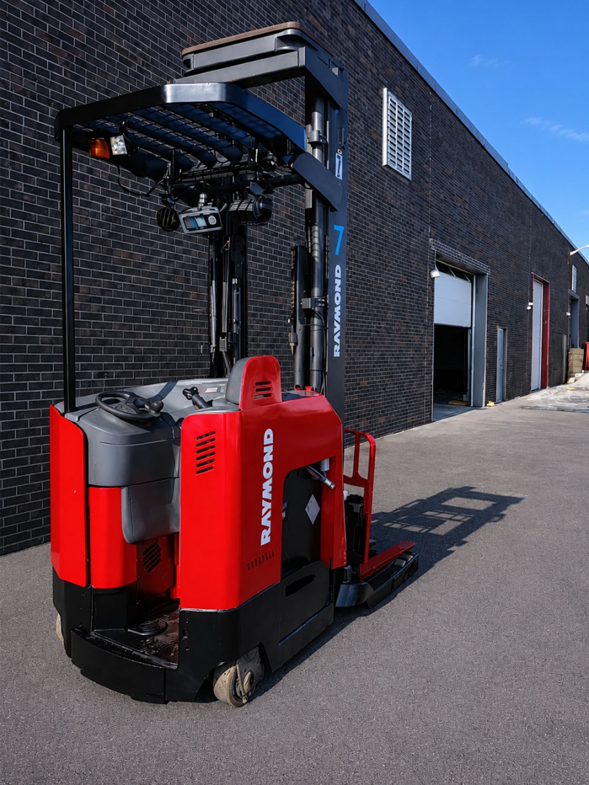Electric Raymond Deep Reach with 3,200 lbs Cap. - 123Forklift