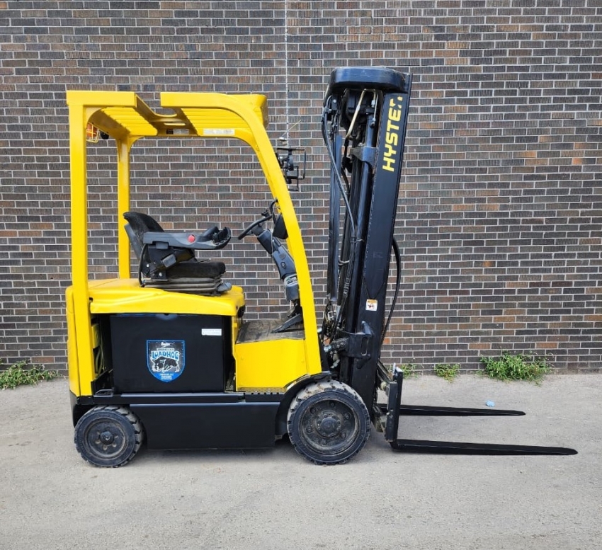 2018 Hyster 5000 LBS Cap. Electric Forklift 4 Stage 23 FT Max Lift - 123Forklift