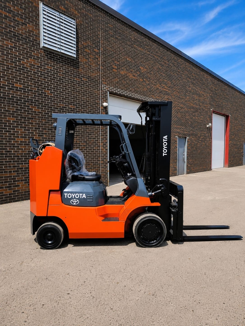 Toyota LPG Forklift with 8,000lbs Cap., 3-Stage Mast with Side-Shift - Box Car Special  - 123Forklift