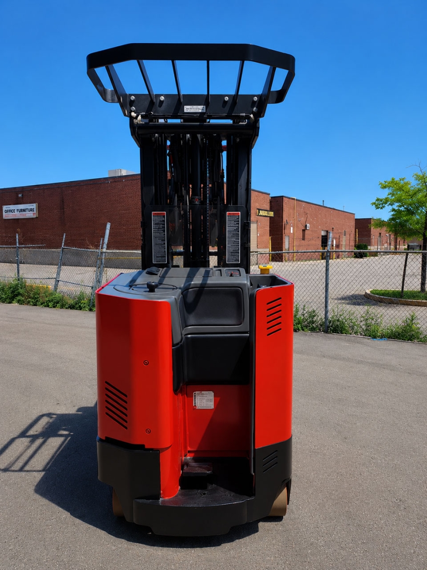 Raymond Electric Reach Forklift with 3,000lb Capacity - 204