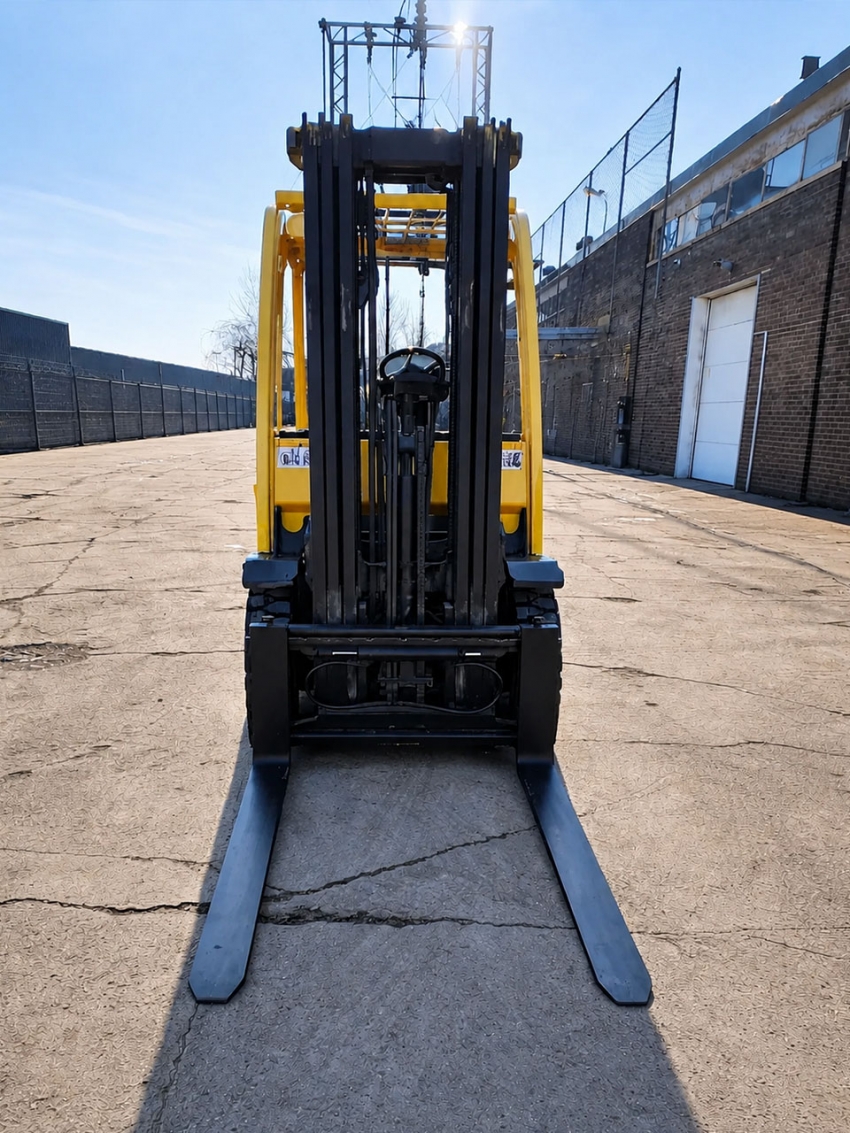 Hyster LPG Forklift with 4,000lbs Capacity – 3-stage Mast with Side-shift - 123Forklift