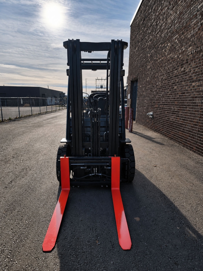 2022 Toyota 5000lbs Cap, Outdoor Propane 3 Stage w Side-shift Forklift (10239) - 123Forklift