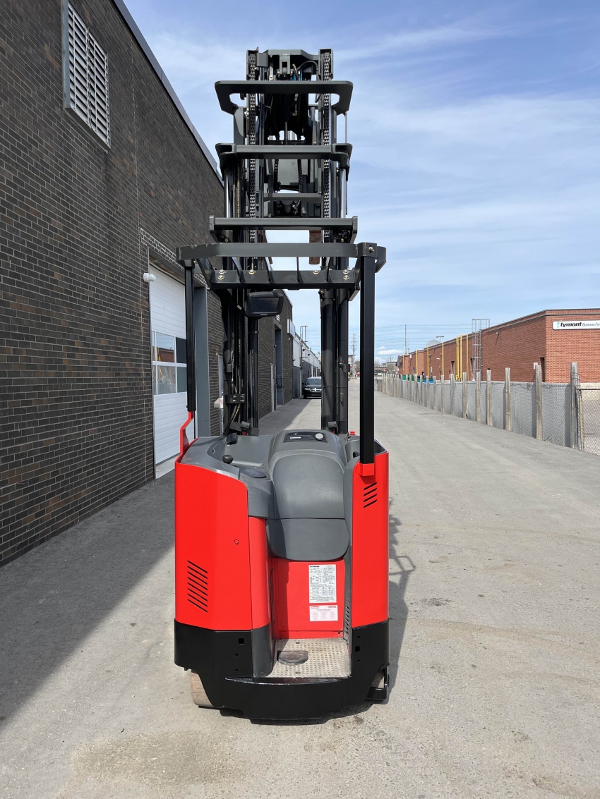 2016 Raymond Reach Forklift W 3500lbs Cap Certified With Charger - 123Forklift