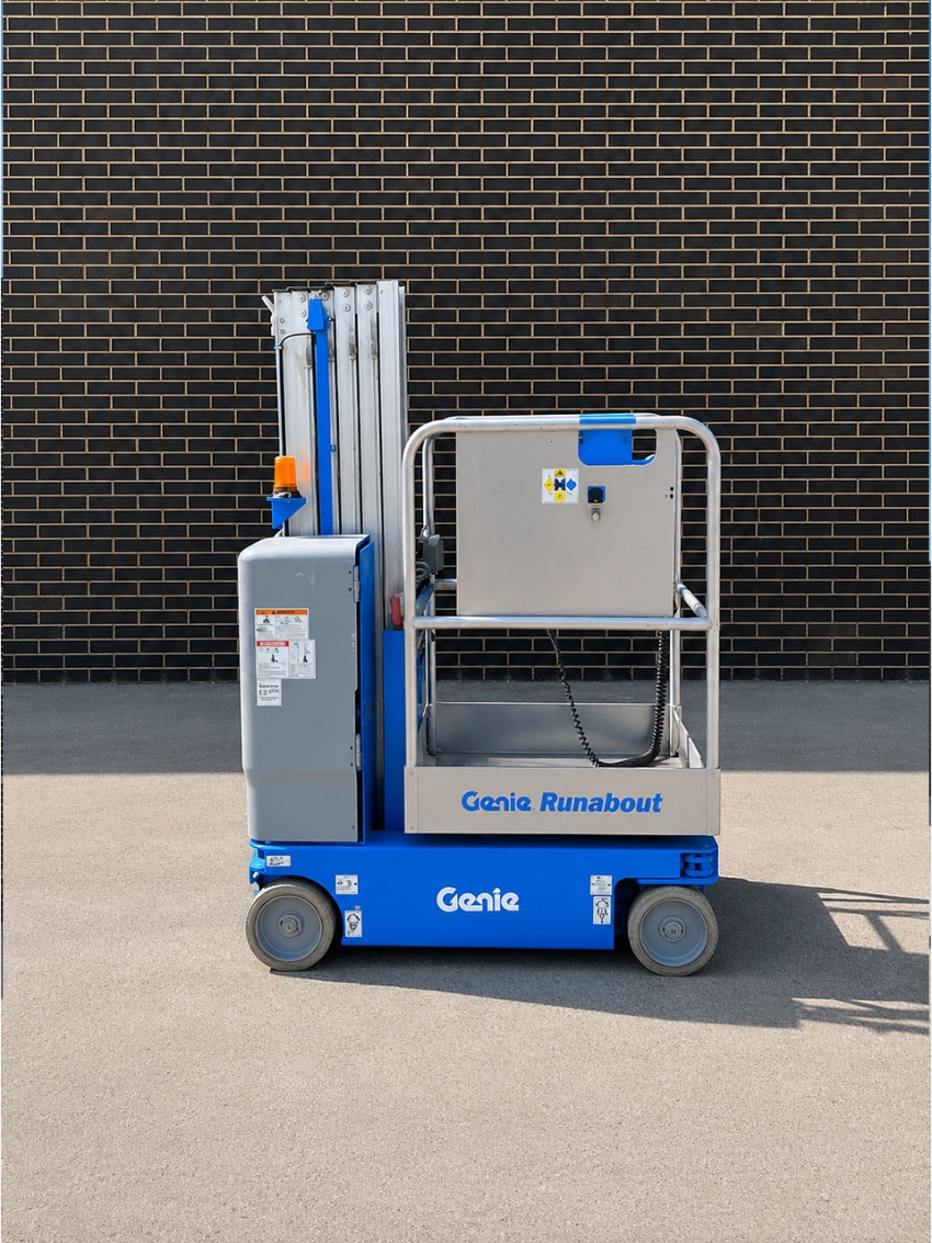 2011 Genie GR-20 scissor lift fully Refurbished New batteries - 123Forklift