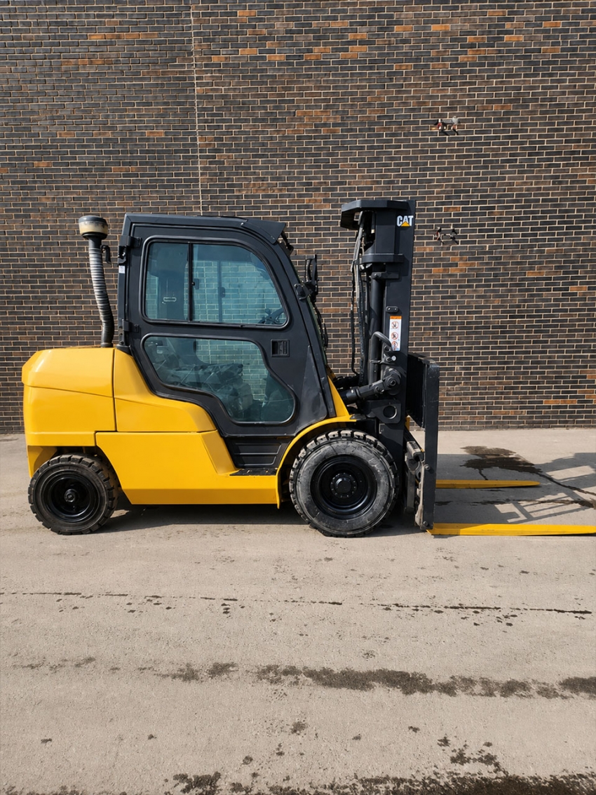 Caterpillar Diesel Forklift 10,000 lb Capacity with Side-shift and Fork-positioner - 123Forklift