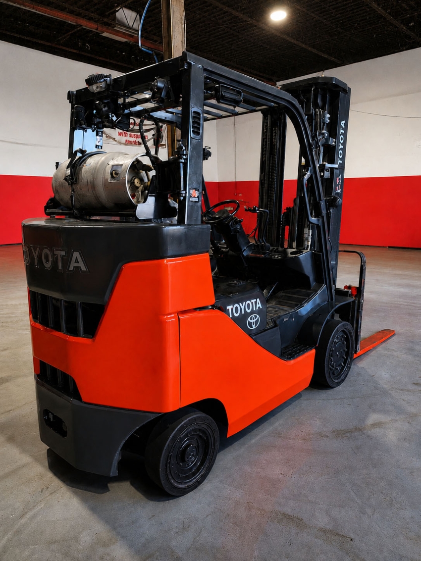 2020 Toyota LPG Forklift with 8,000lbs. Capacity, 3-stage Mast with Side-shift - Box Car Special  - 123Forklift