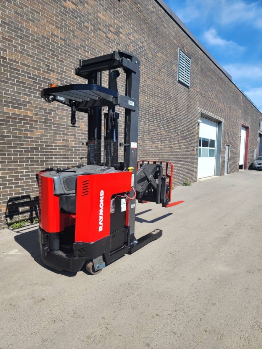  2014 Raymond DOUBLE DEEP REACH 2500LB cap charger Included (1) - 123Forklift