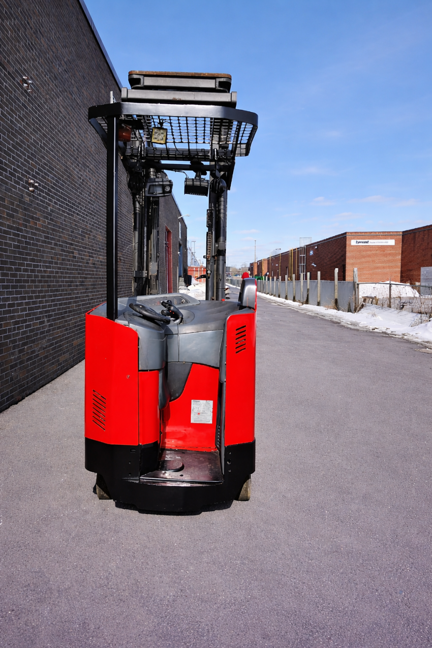 Electric Raymond Deep Reach with 3,200 lbs Cap. - 123Forklift