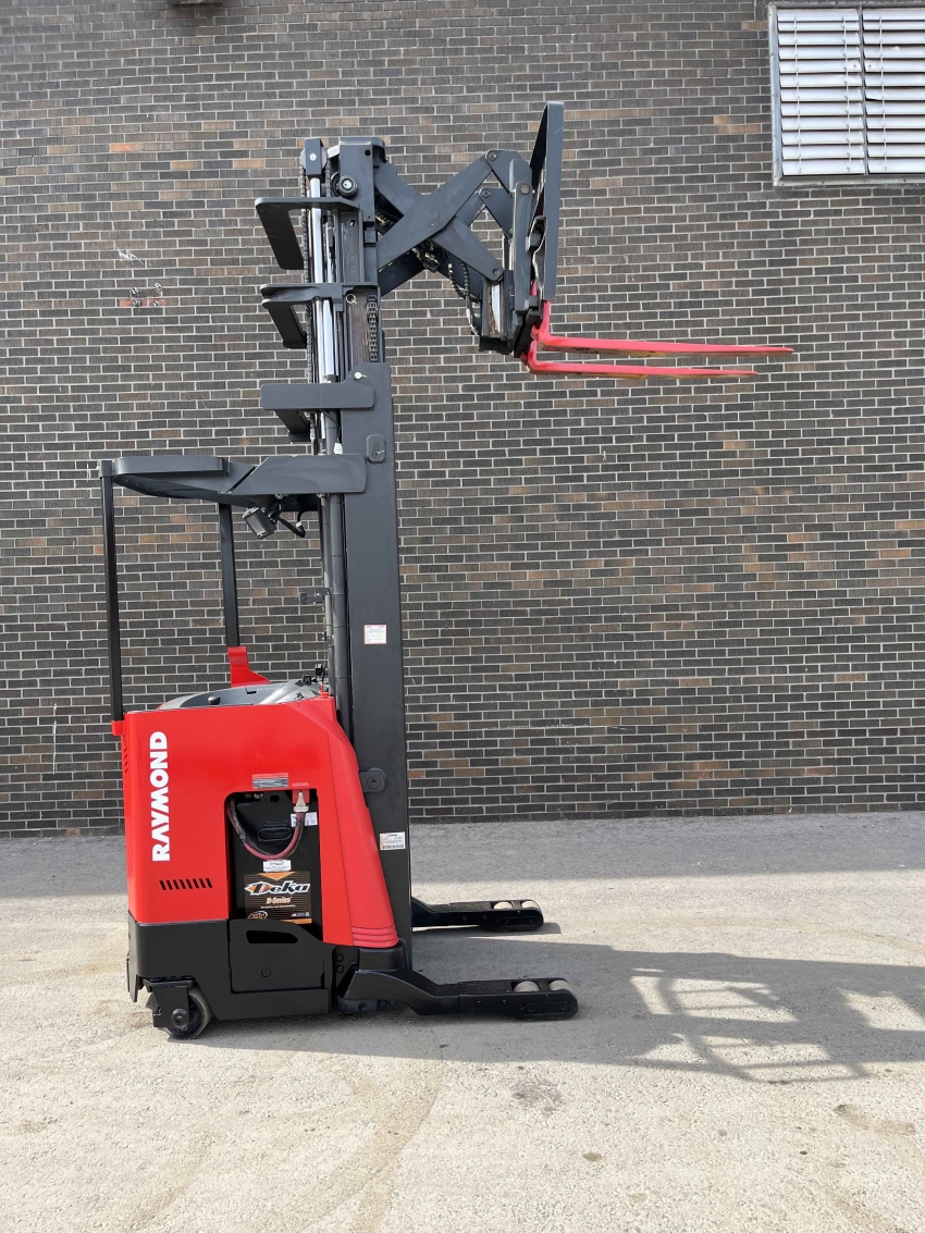 2016 Raymond Reach Forklift W 3500lbs Cap Certified With Charger - 123Forklift