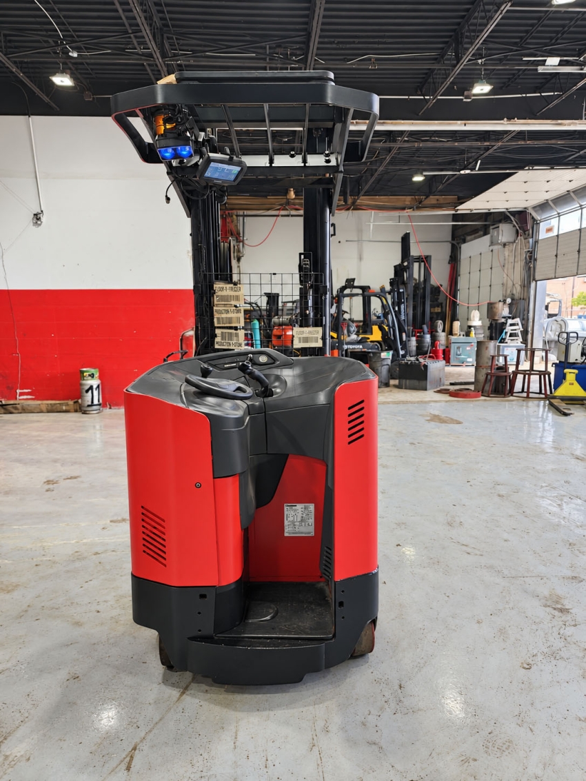 2020 Raymond Deep Reach with 3,000lb Cap. - 3-stage Mast w/ Side-shifter - 123Forklift