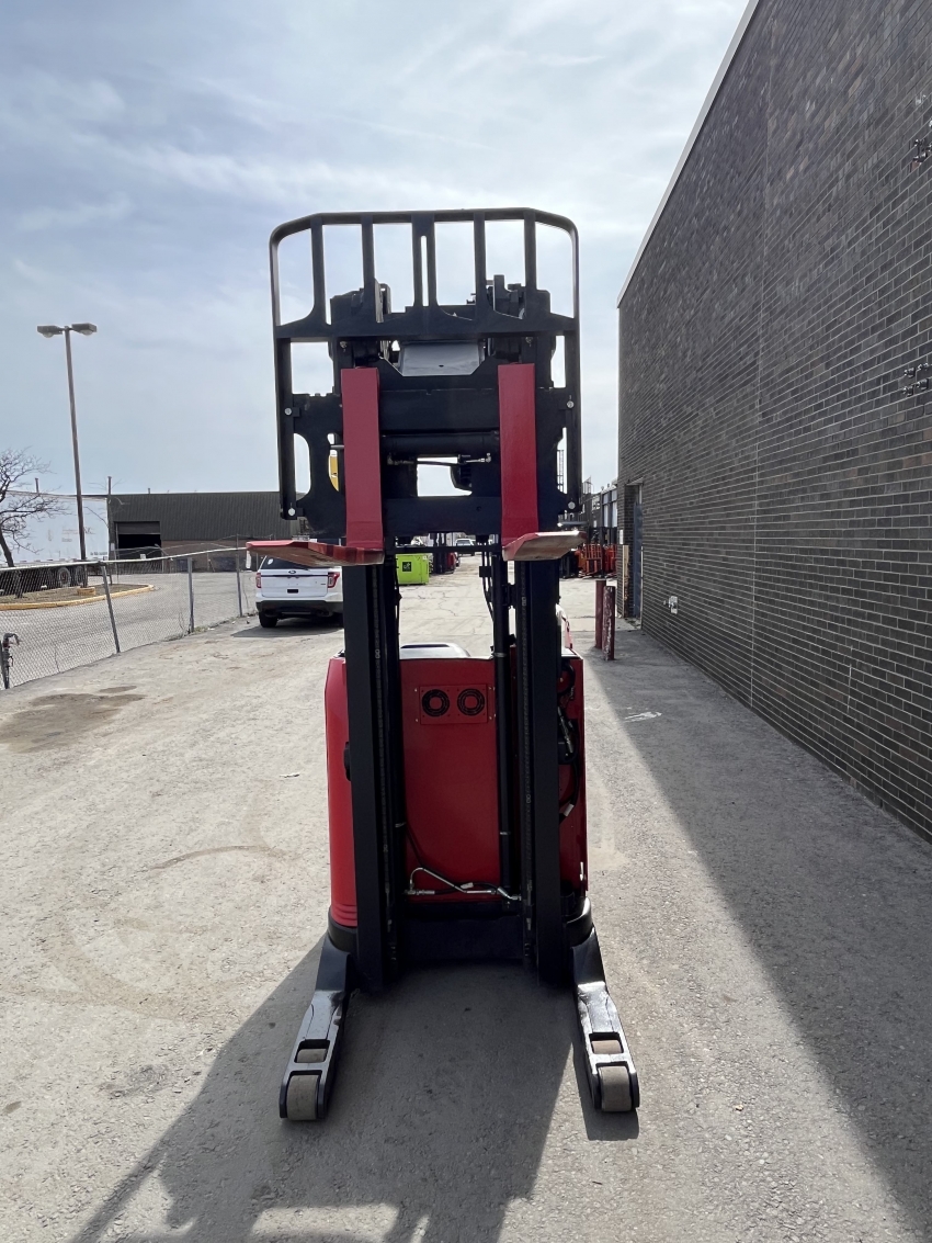 2016 Raymond Reach Forklift W 3500lbs Cap Certified With Charger - 123Forklift