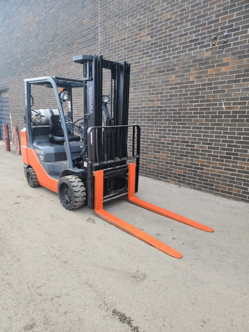 2018 Toyota Propane Forklift. 6500l...