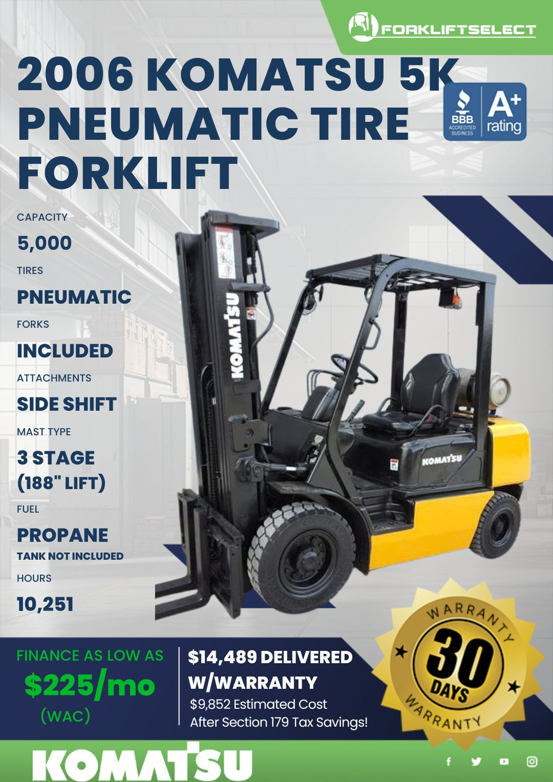 2006.0 Komatsu 5K Pneumatic Tire Fo...