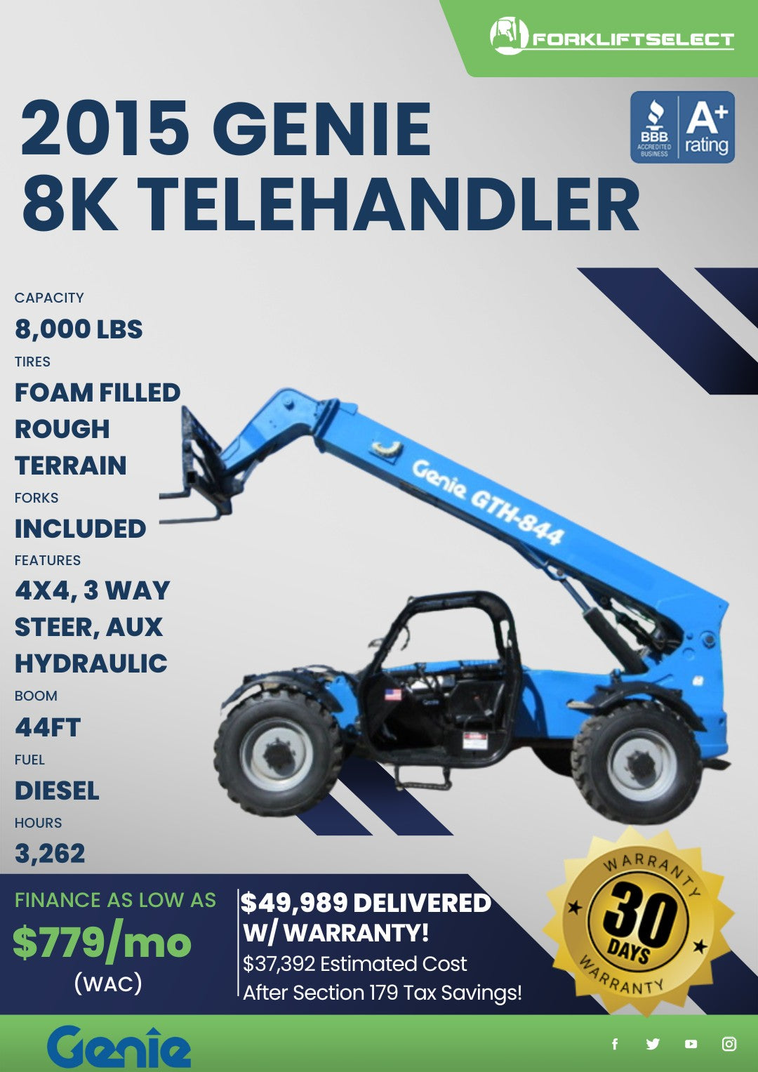 2015.0 Genie 8K Rough Terrain Teleh...