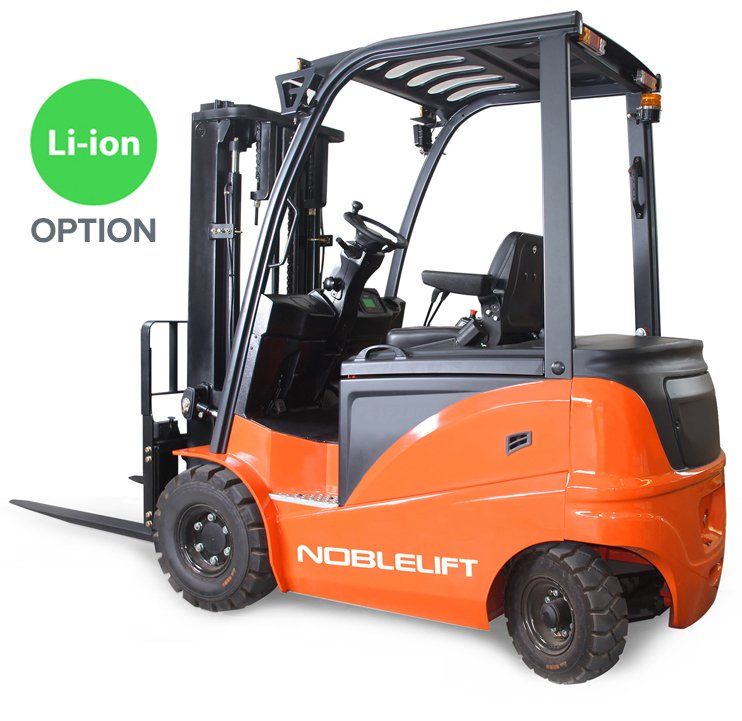 4-Wheel Electric Pneumatic Forklift...